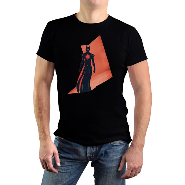 mannequin tee shirt colored thunder seigneur des ténèbres