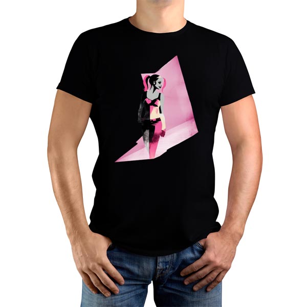 mannequin tee shirt colored thunder super méchante