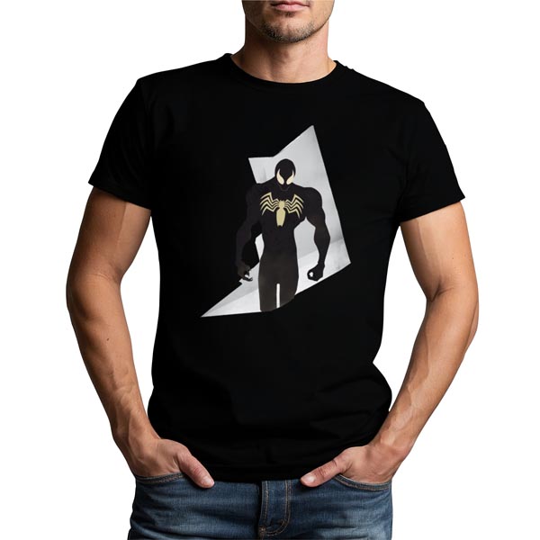 mannequin tee shirt colored thunder symbiote