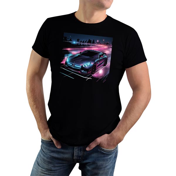 mannequin tee shirt cyber voiture gt