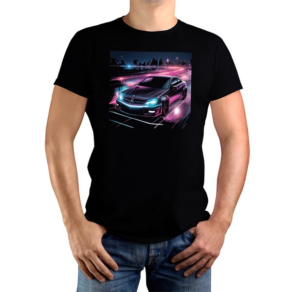 mannequin tee shirt cyber voiture amg