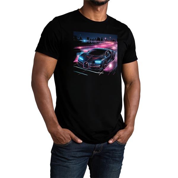 mannequin tee shirt cyber voiture chiron