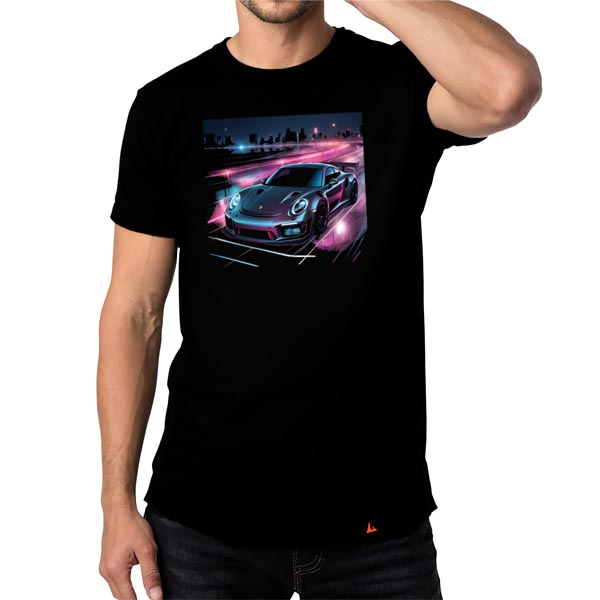 mannequin tee shirt cyber voiture gt3rs