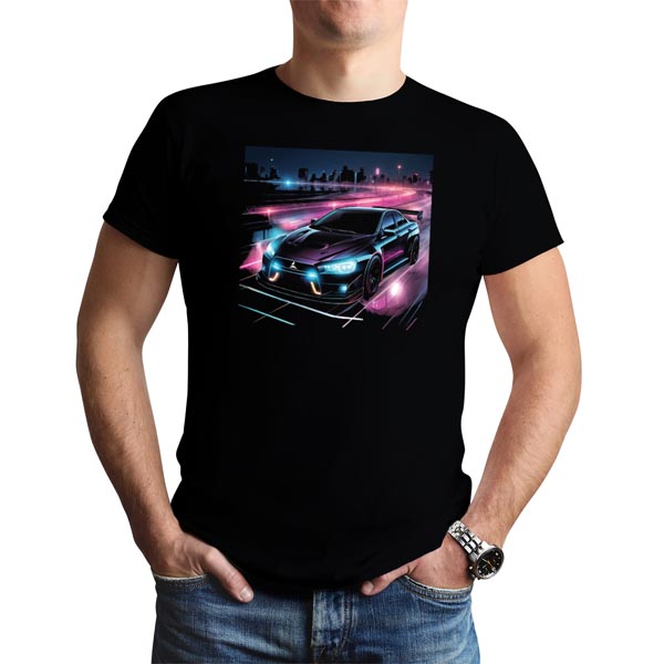 mannequin tee shirt cyber voiture evo