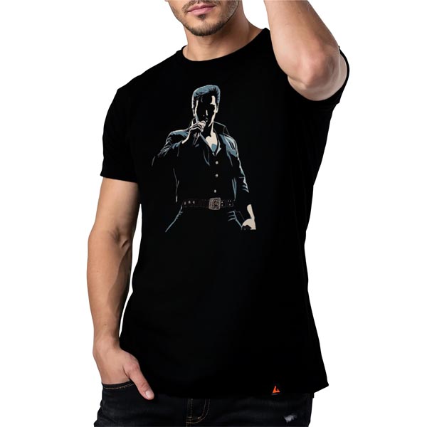 mannequin tee shirt reflet elvis