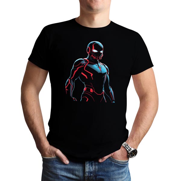 mannequin tee shirt reflet homme fourmi