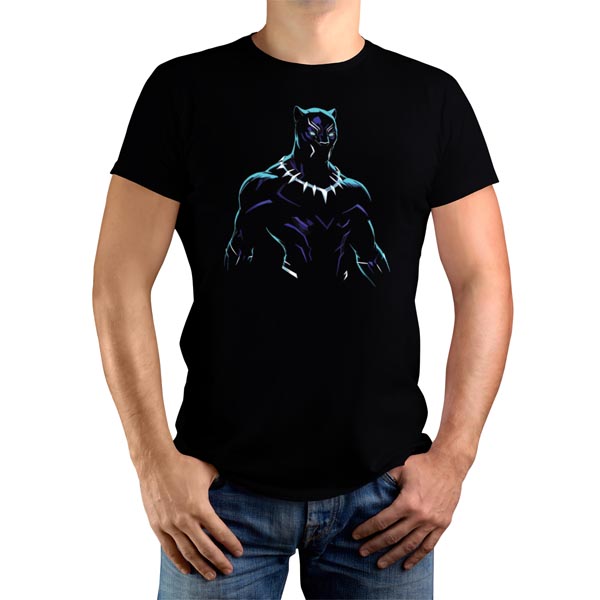 mannequin tee shirt reflet panthère