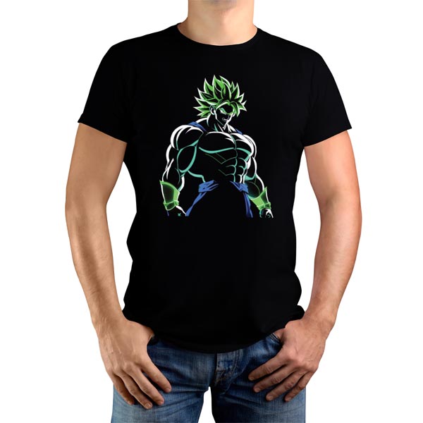 mannequin tee shirt reflet super guerrier