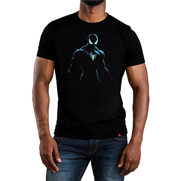 mannequin tee shirt reflet symbiote