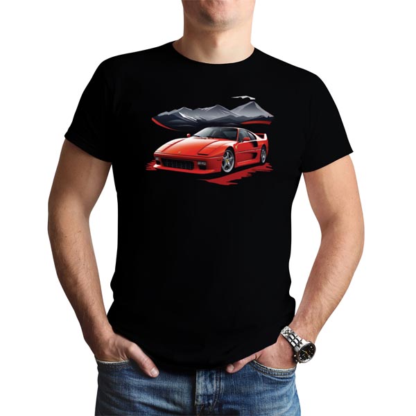 mannequin tee shirt magmatic car f40