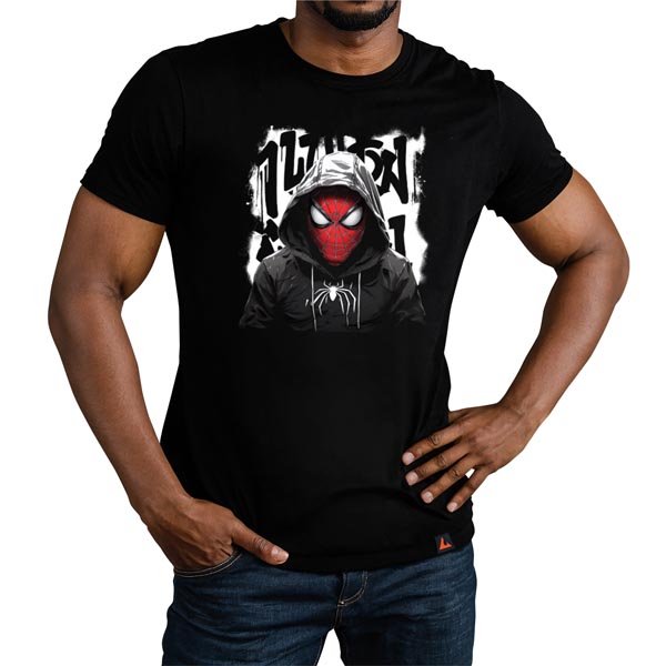 mannequin tee shirt hoodie homme araignée