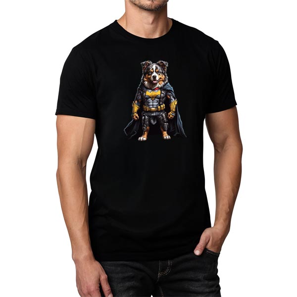 mannequin tee shirt super beast berger australien chevalier noir