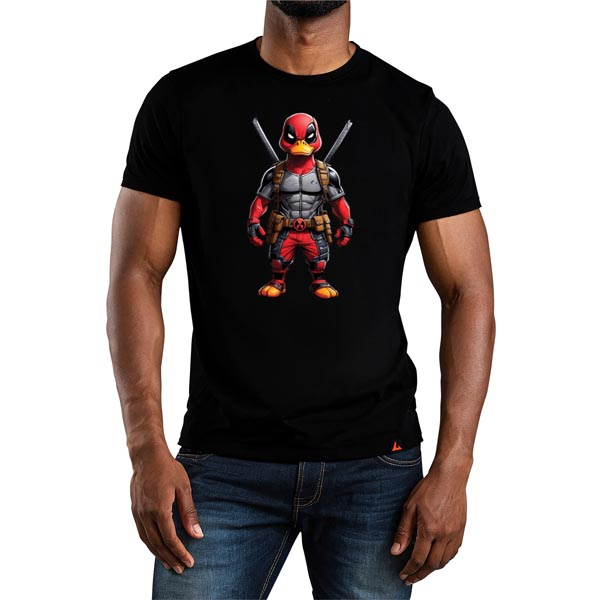 mannequin tee shirt super beast canard mercenaire