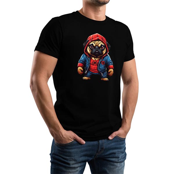 mannequin tee shirt super beast carlin homme araignée