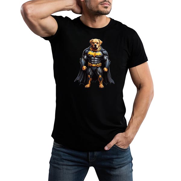 mannequin tee shirt super beast koala chevalier noir