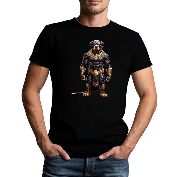 mannequin tee shirt super beast labrador panthère