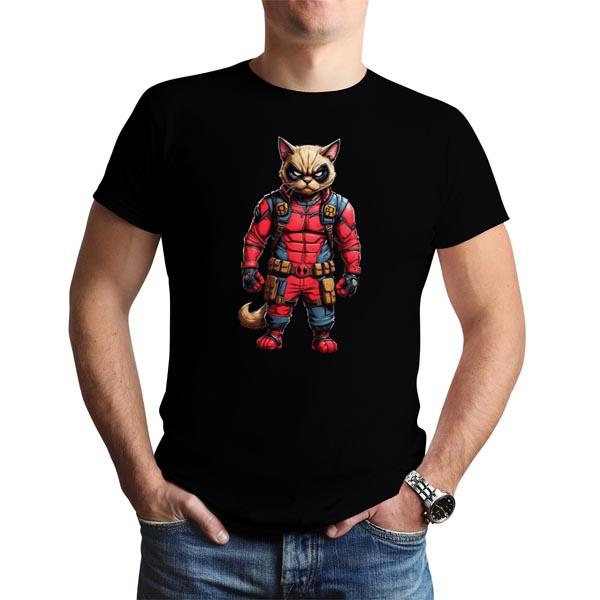 mannequin tee shirt super beast siamois mercenaire