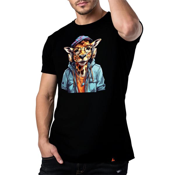 mannequin tee shirt urban vibes girafe