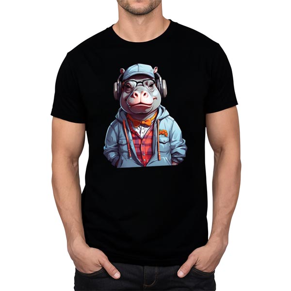 mannequin tee shirt magmatic urban vibes hippopotame