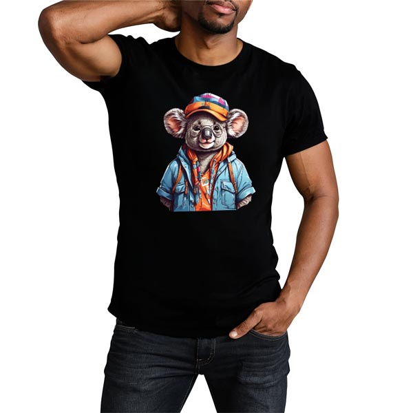 mannequin tee shirt magmatic koala