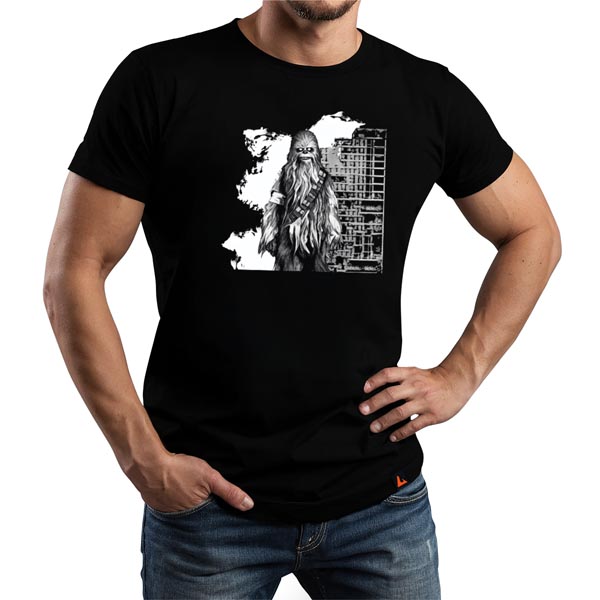 mannequin tee shirt zombie boule de poils