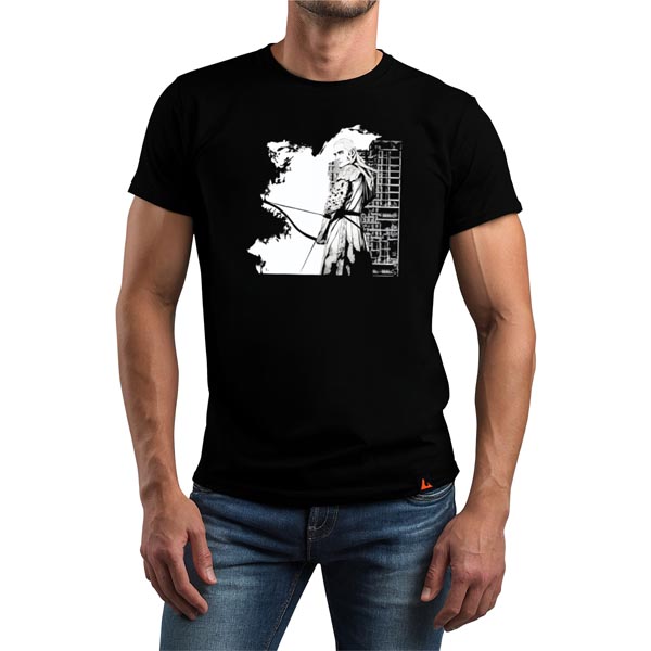 mannequin tee shirt zombie archer elfique