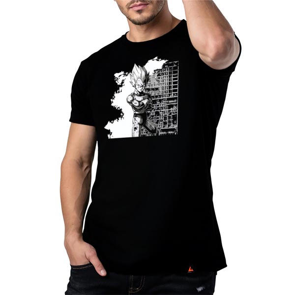 mannequin tee shirt zombie prince des saiyan