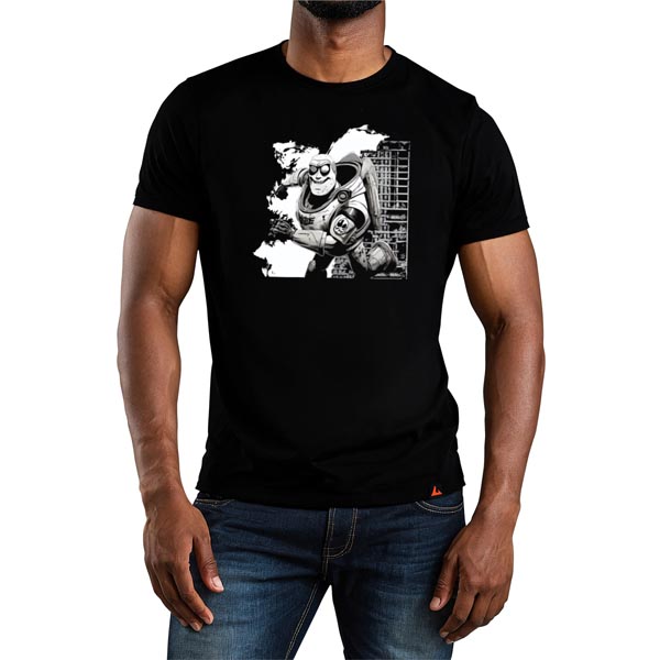 mannequin tee shirt zombie ranger de l'espace