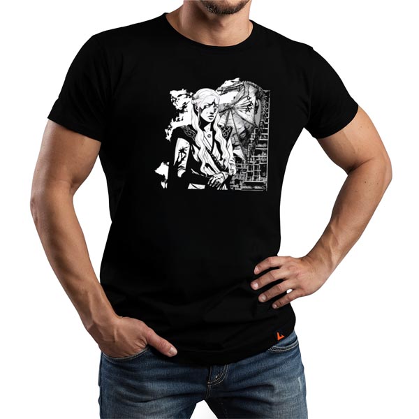 mannequin tee shirt zombie reine des dragons