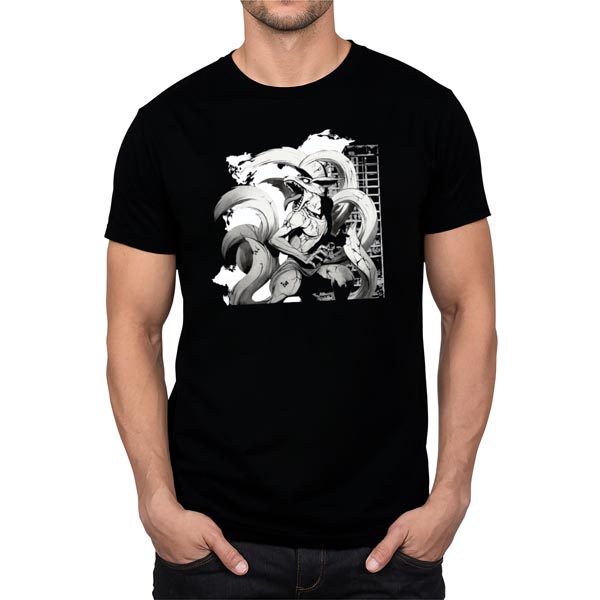 mannequin tee shirt zombie renard céleste