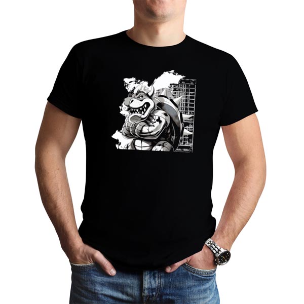 mannequin tee shirt zombie roi des tortues