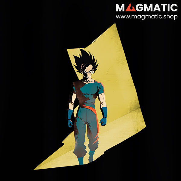 visuel colored thunder prince des saiyans