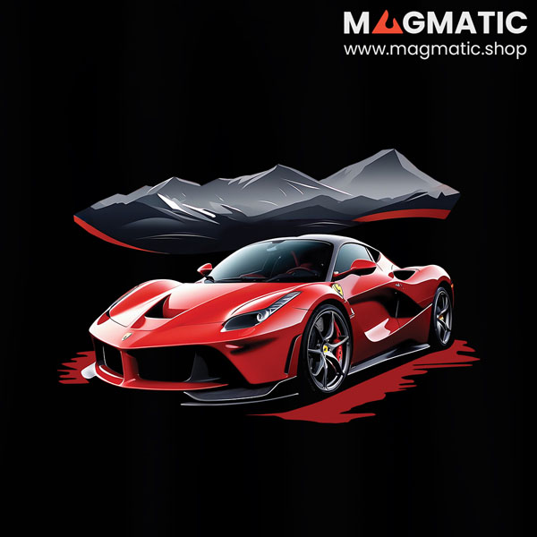 visuel tee shirt magmatic car f70