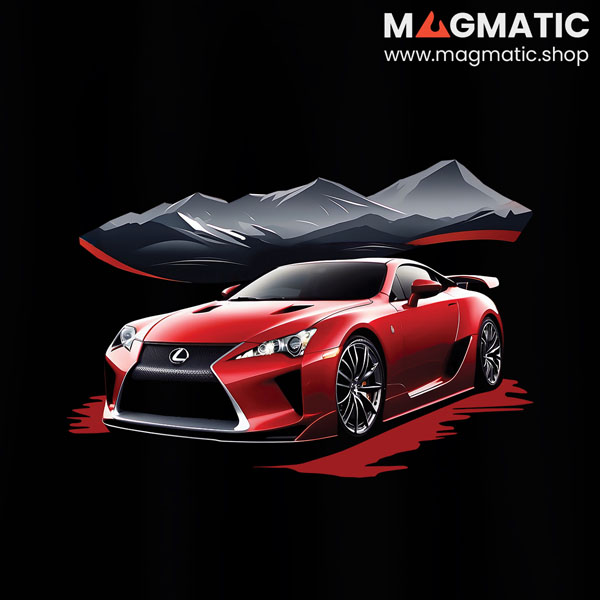 visuel tee shirt magmatic car ifa