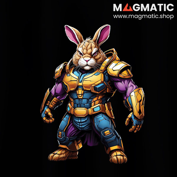 visuel super beast lapin titan fou