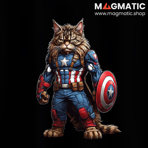 visuel super beast maine coon captain