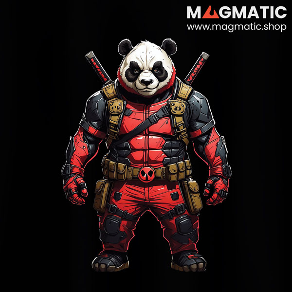 visuel super beast panda mercenaire